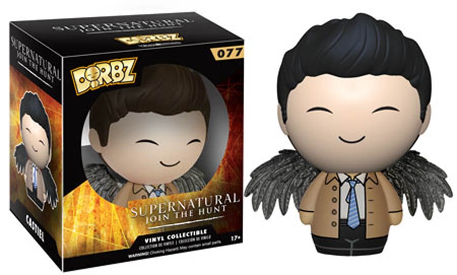 Dorbz 077 Supernatural Join The Hunt Castiel Vinyl Figure