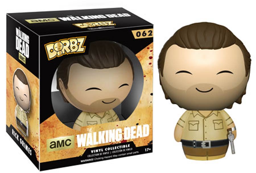 Dorbz 062 The Walking Dead Rick Grimes Vinyl Figure