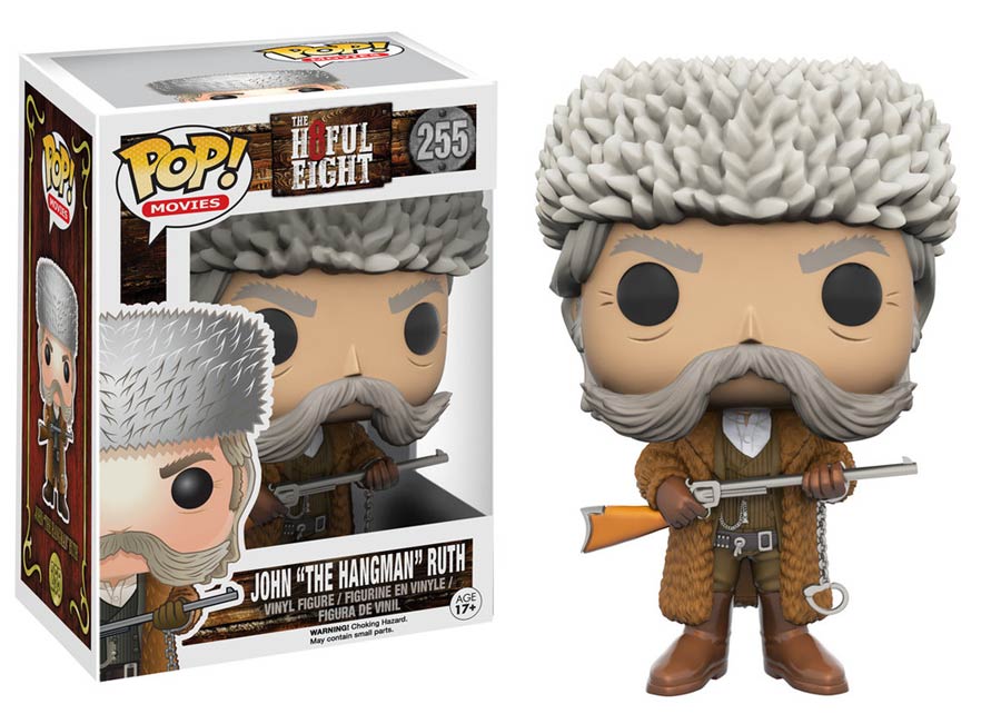 POP Movies 255 Hateful Eight John The Hangman Ruth Vinyl Figure