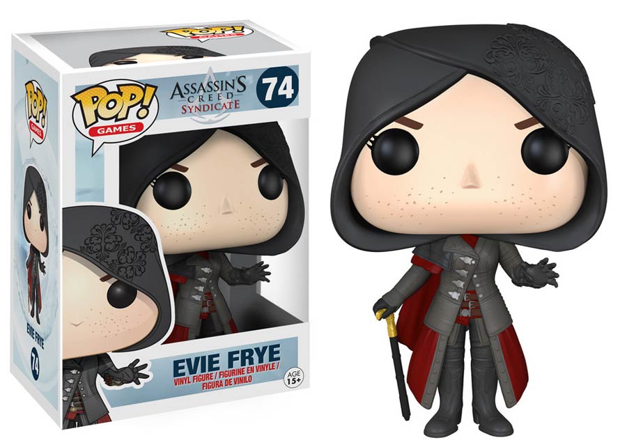 POP Games 74 Assassins Creed Syndicate Evie Frye Vinyl Figure