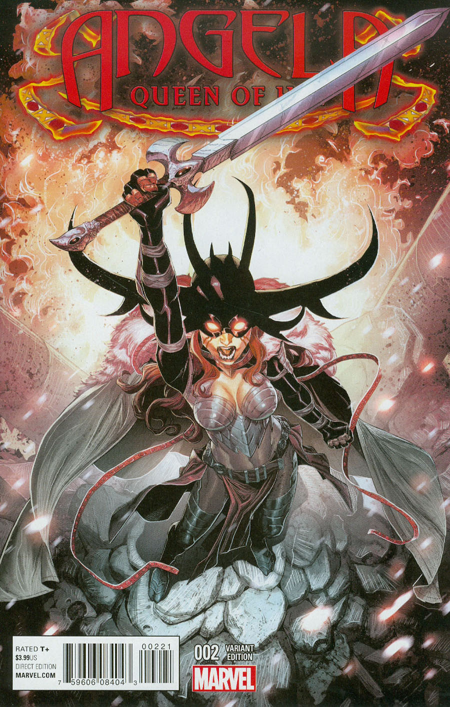 Angela Queen Of Hel #2 Cover B Incentive Aaron Kim Jacinto Variant Cover