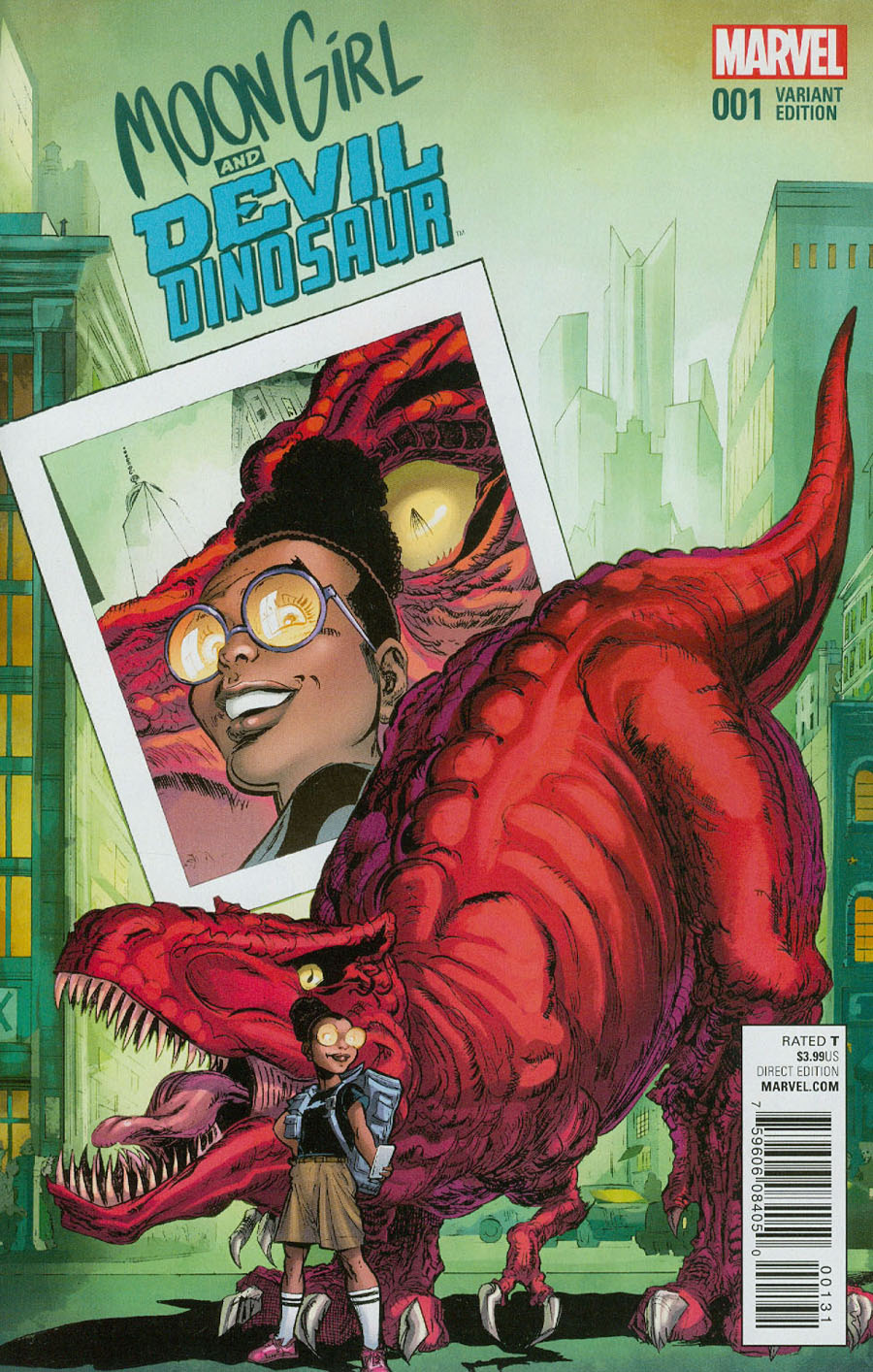 Moon Girl And Devil Dinosaur #1 Cover C Incentive Trevor Von Eeden Variant Cover