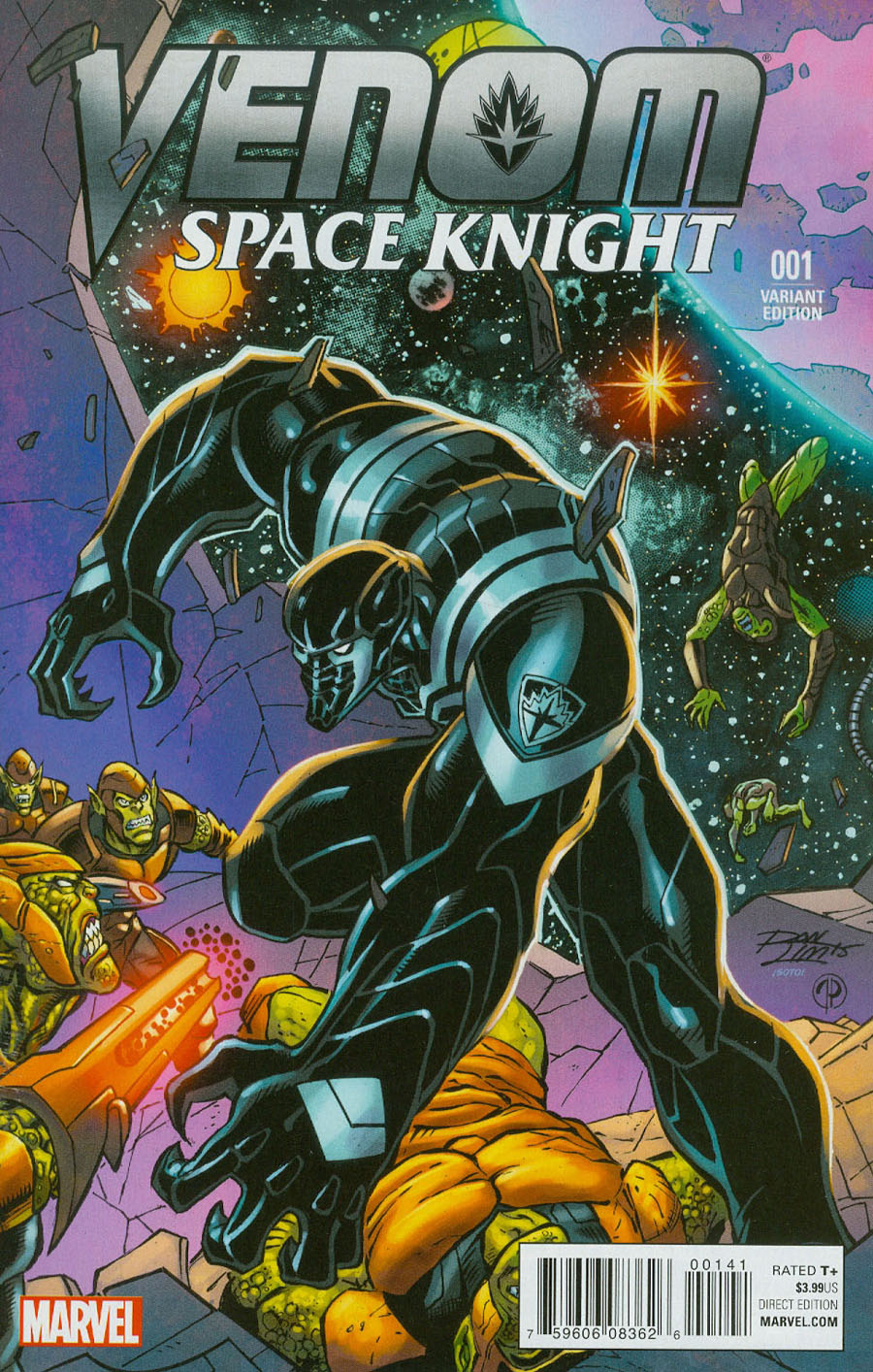 Venom Space Knight #1 Cover D Incentive Ron Lim Variant Cover