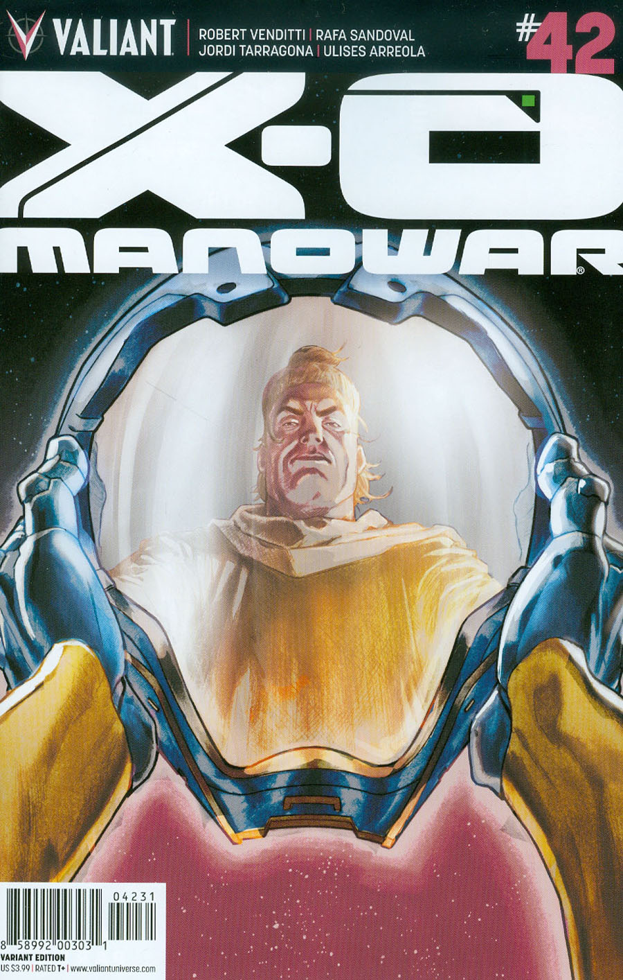 X-O Manowar Vol 3 #42 Cover C Incentive Al Barrionuevo Variant Cover