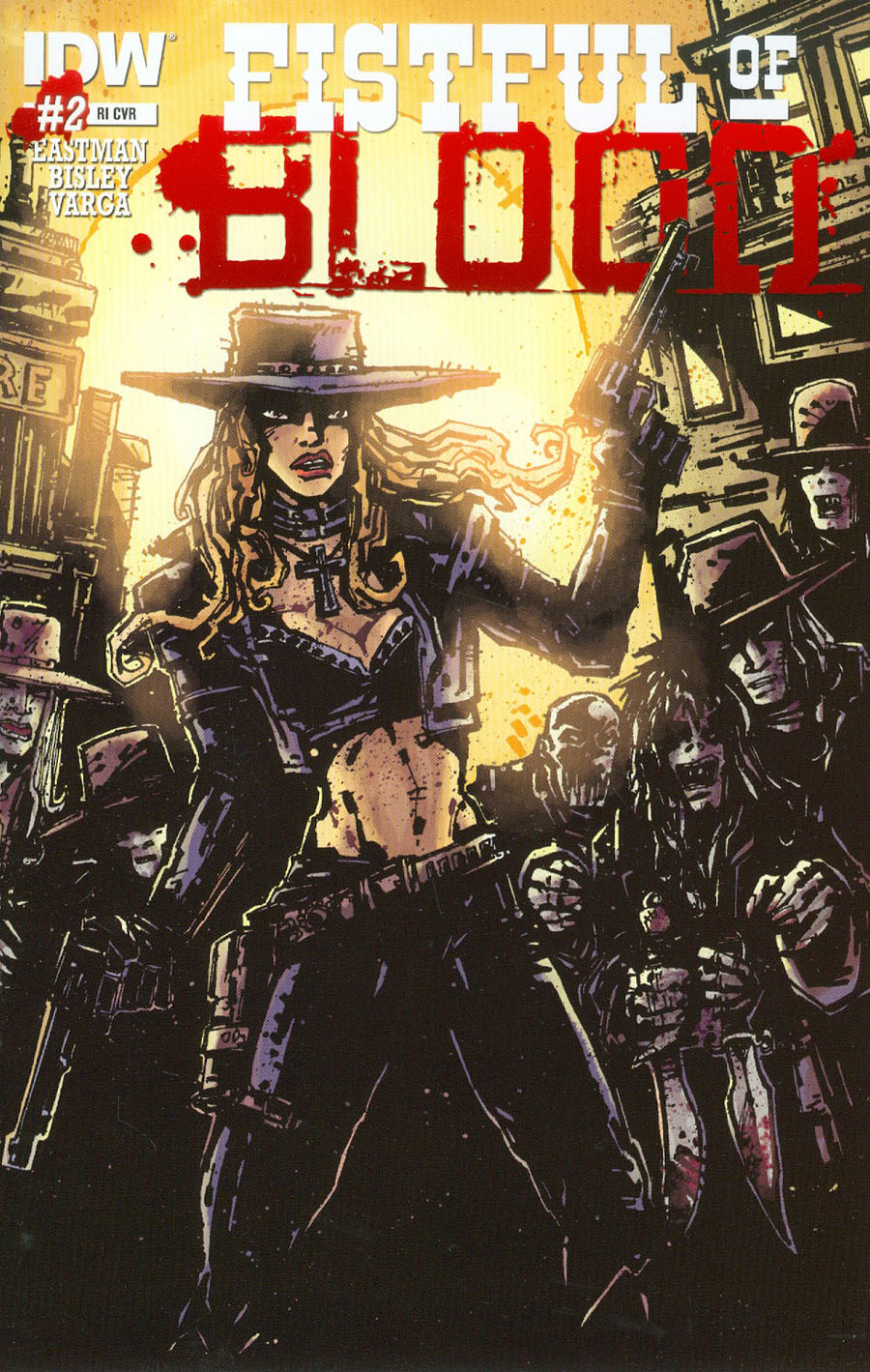 Fistful Of Blood #2 Cover C Incentive Kevin Eastman Variant Cover