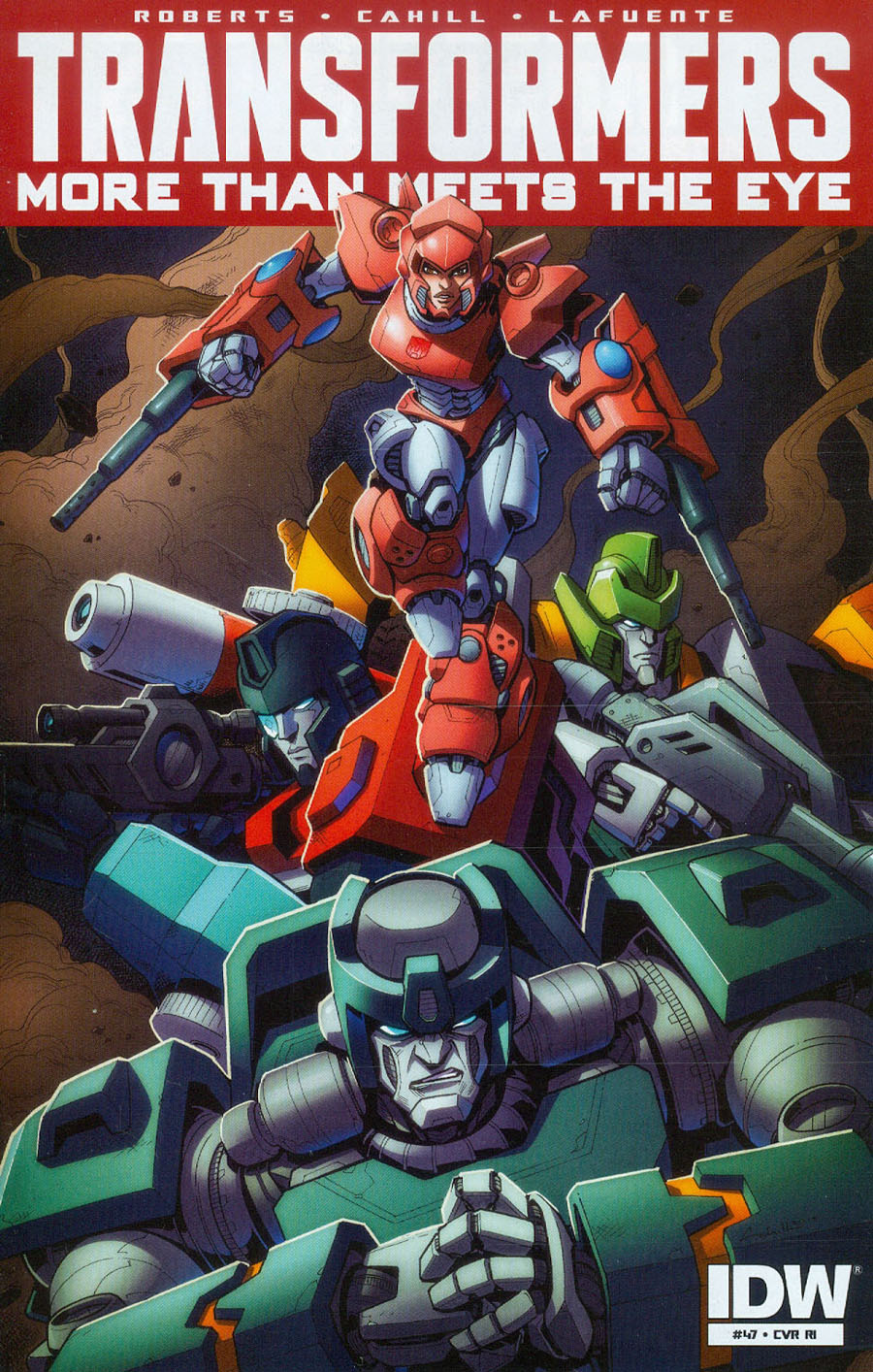 Transformers More Than Meets The Eye #47 Cover C Incentive Brendan Cahill Variant Cover