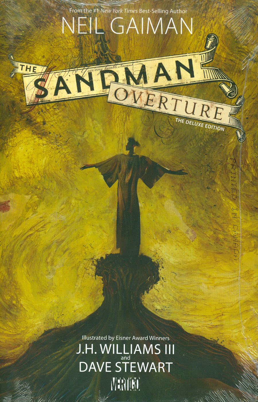 Sandman Overture Deluxe Edition HC Direct Market Dave McKean Variant Cover