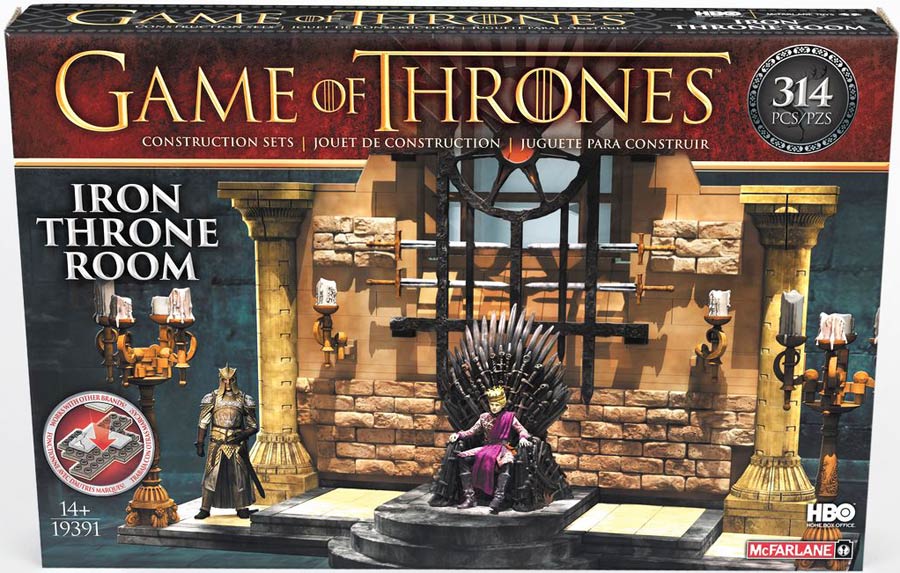 Game Of Thrones Construction Set Iron Throne