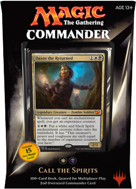 Magic The Gathering Commander 2015 Call The Spirits Deck