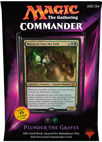 Magic The Gathering Commander 2015 Plunder The Graves Deck