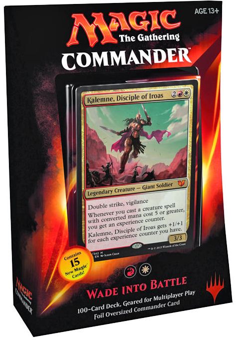 Magic The Gathering Commander 2015 Wade Into Battle Deck