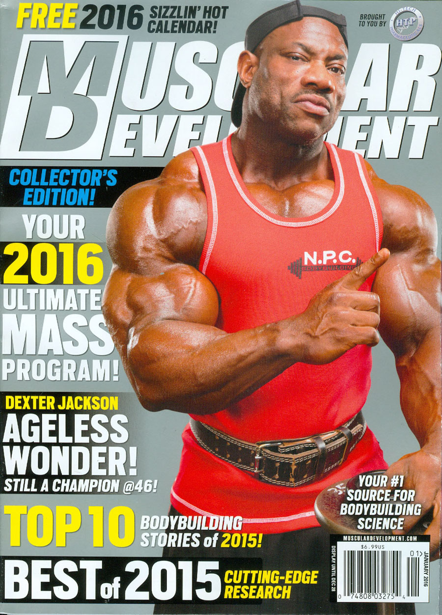 Muscular Development Magazine Vol 52 #13