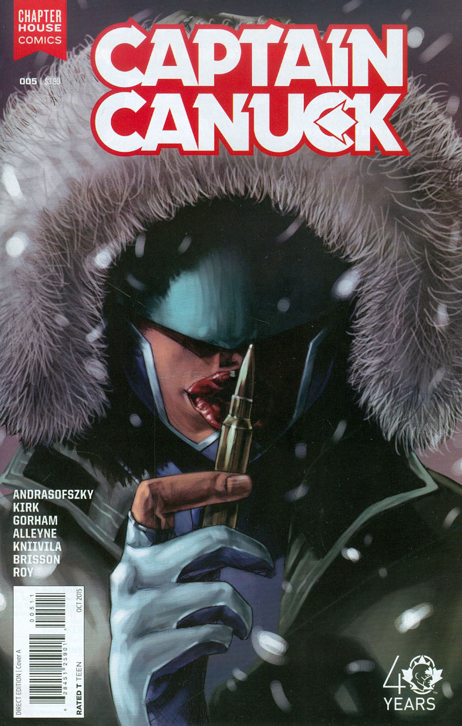 Captain Canuck Vol 2 #5 Cover A Regular Kalman Andrasofszky Cover