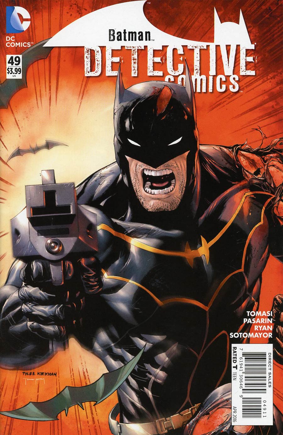 Detective Comics Vol 2 #49 Cover A Regular Tyler Kirkham Cover