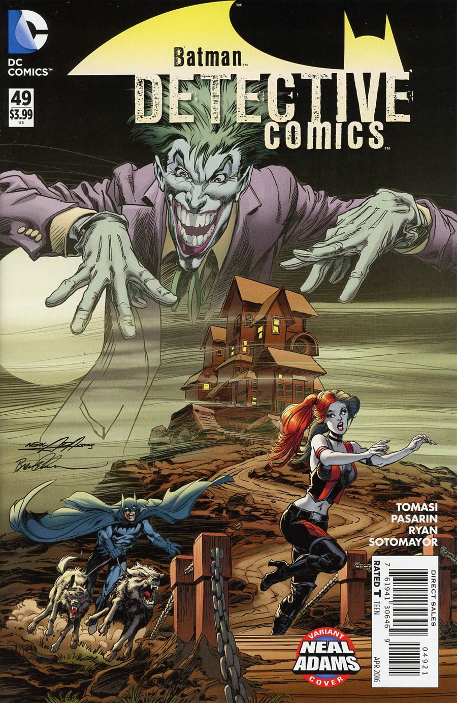 Detective Comics Vol 2 #49 Cover B Variant Neal Adams Cover
