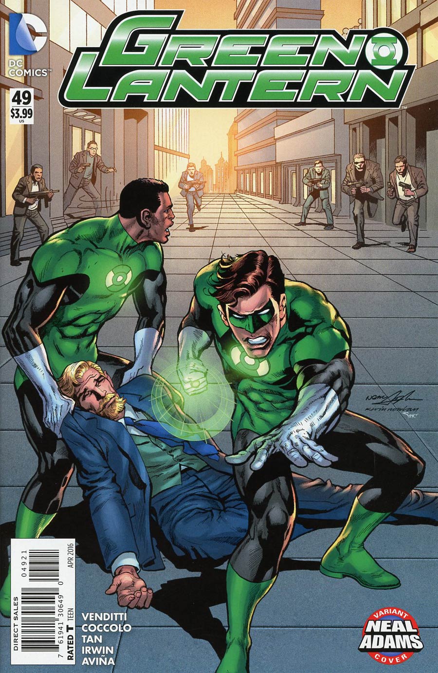 Green Lantern Vol 5 #49 Cover B Variant Neal Adams Cover