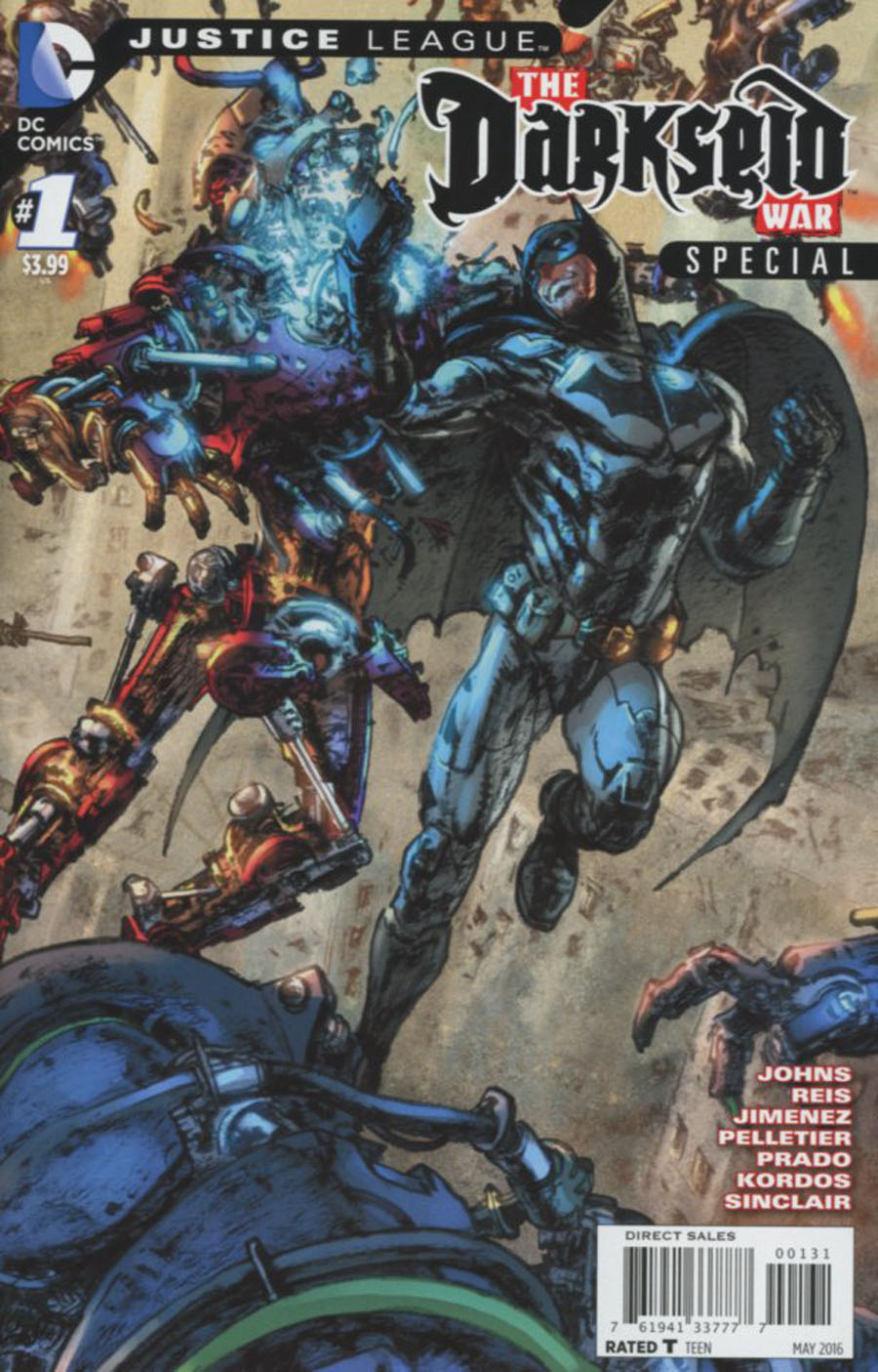 Justice League Darkseid War Special #1 Cover C Variant Kim Jung Gi Batman Triptych Cover