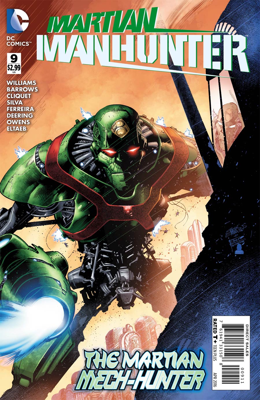 Martian Manhunter Vol 4 #9 Cover A Regular Eric Canete Cover