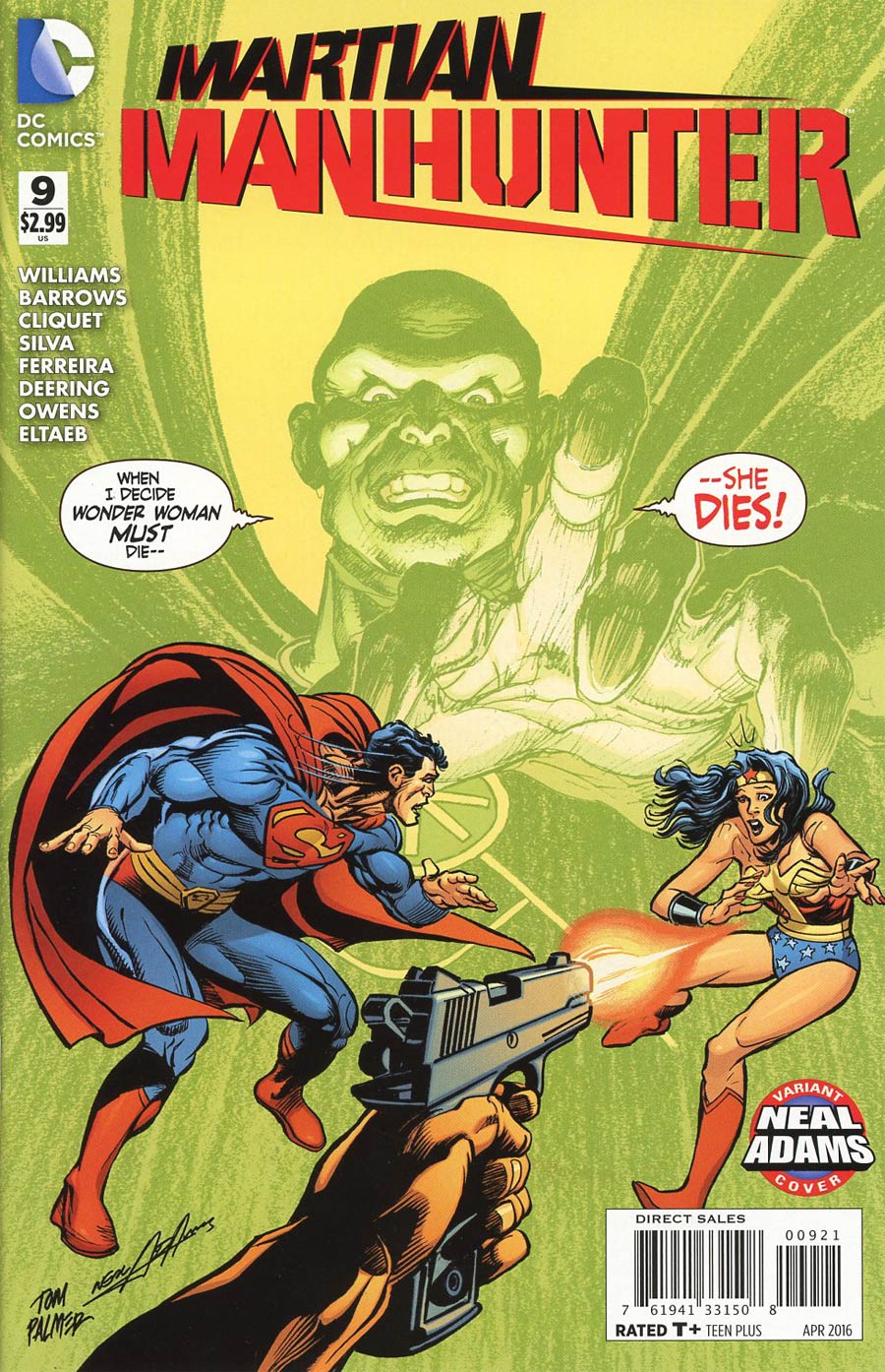 Martian Manhunter Vol 4 #9 Cover B Variant Neal Adams Cover