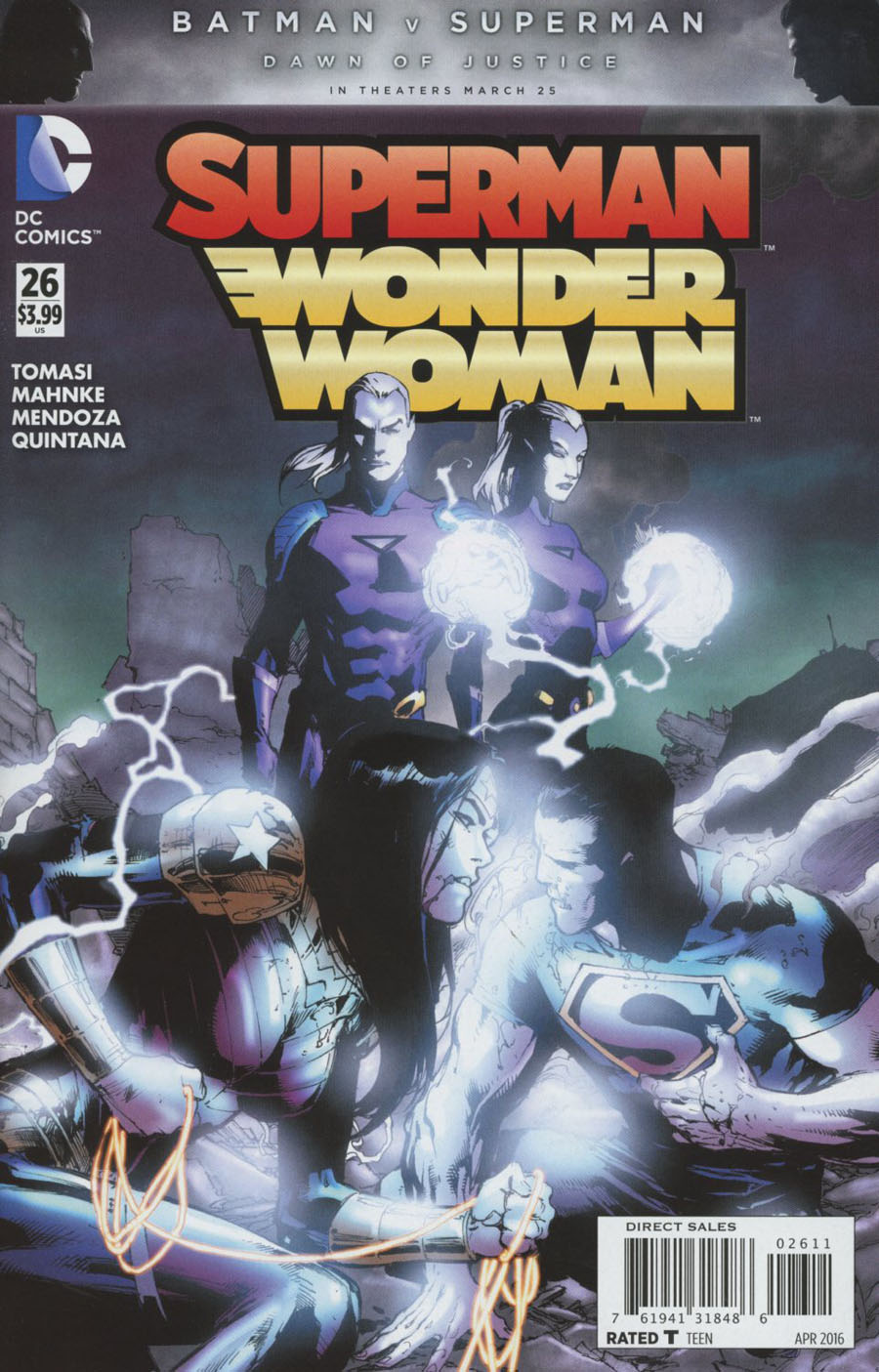 Superman Wonder Woman #26 Cover A Regular Ed Benes Cover