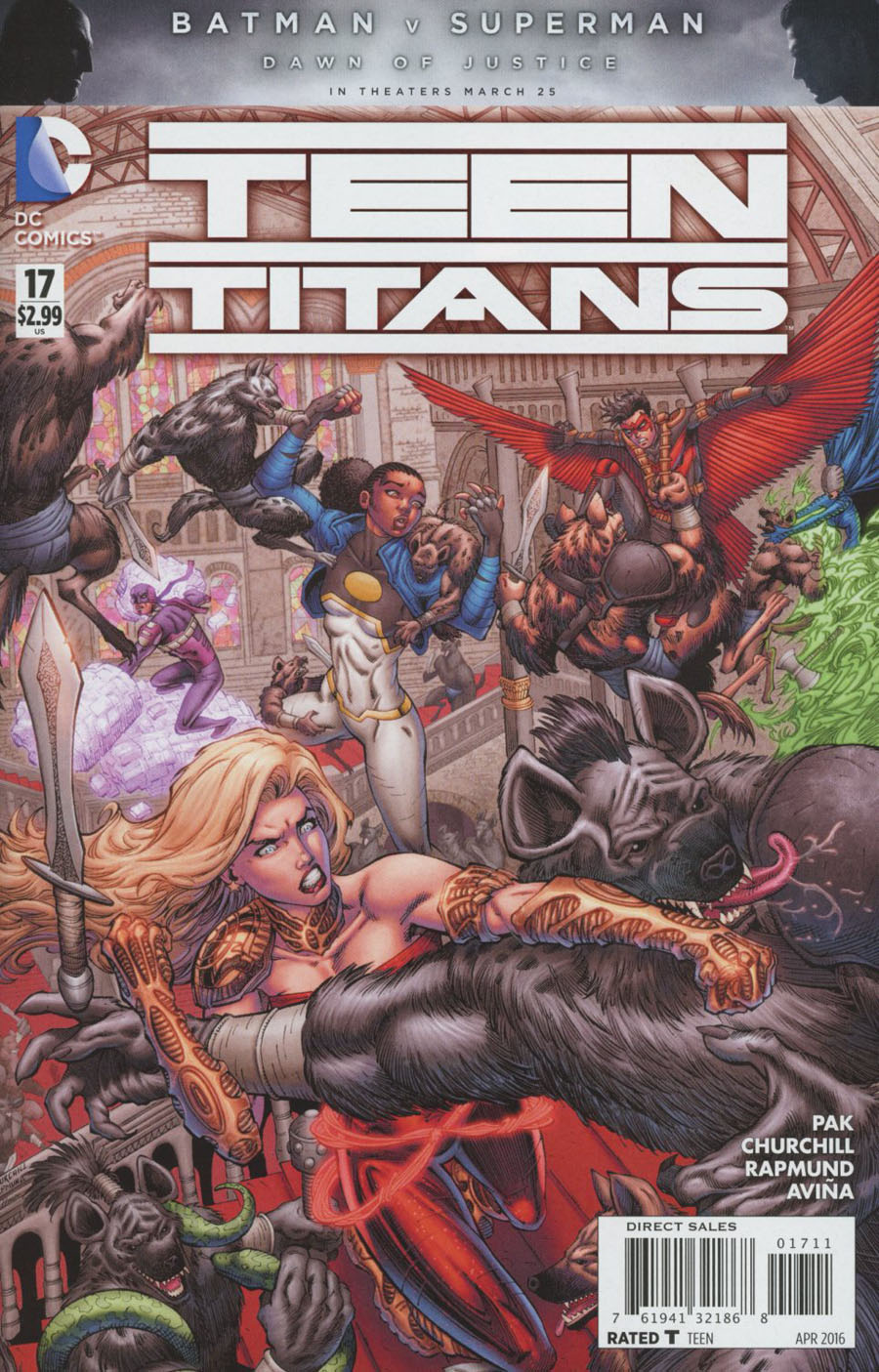 Teen Titans Vol 5 #17 Cover A Regular Ian Churchill Cover
