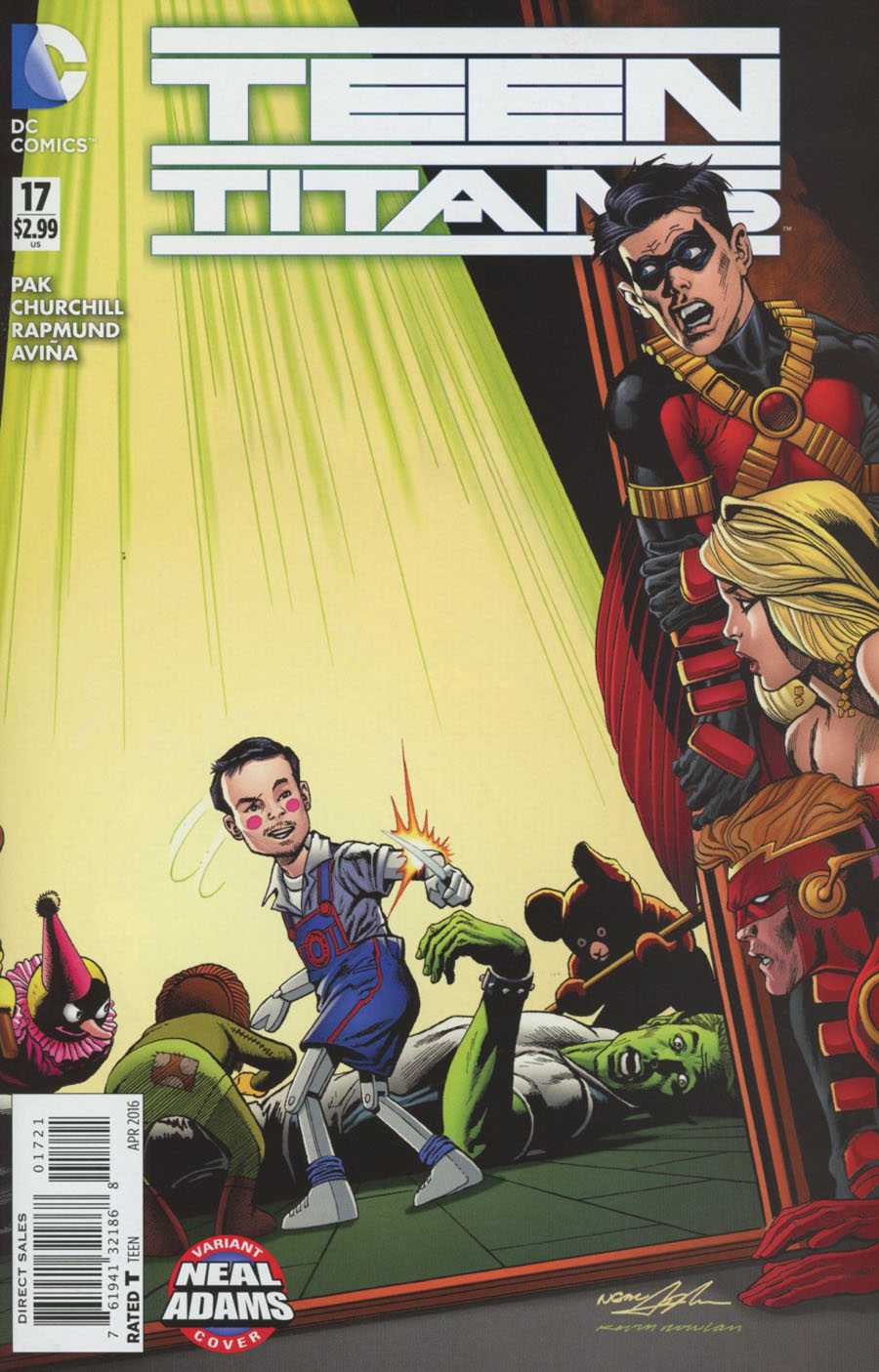 Teen Titans Vol 5 #17 Cover B Variant Neal Adams Cover