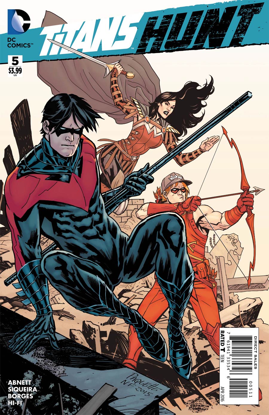 Titans Hunt #5 Cover A Regular Yanick Paquette Cover