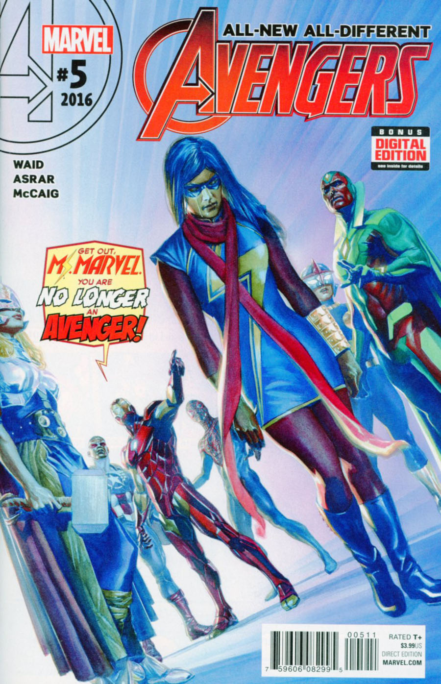 All-New All-Different Avengers #5 Cover A 1st Ptg Regular Alex Ross Cover