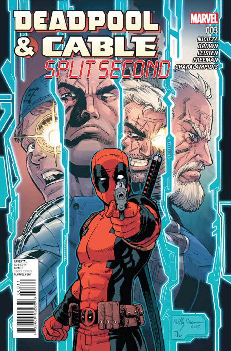 Deadpool And Cable Split Second #3