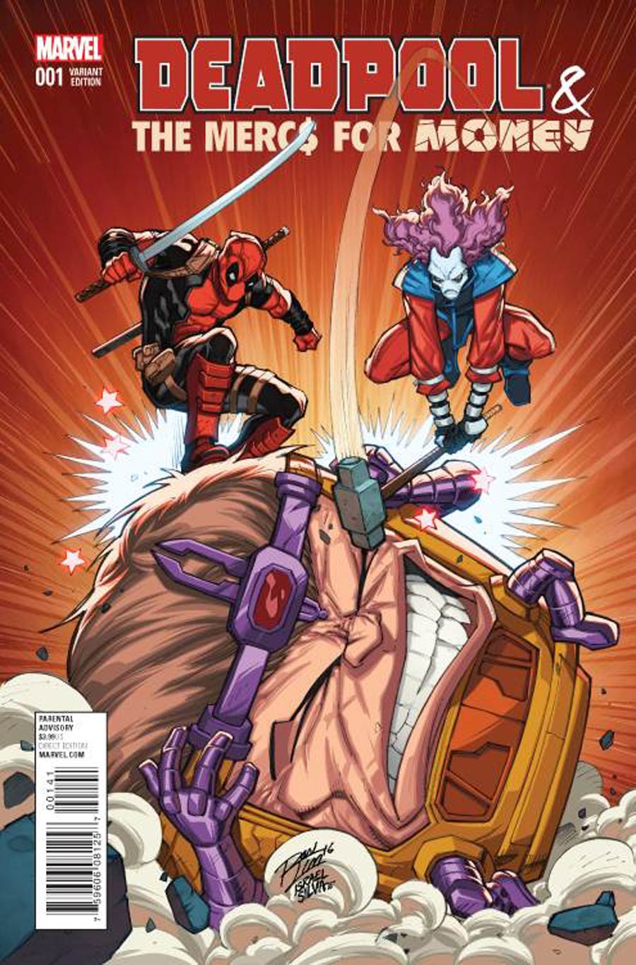 Deadpool And The Mercs For Money #1 Cover D Variant Ron Lim Cover