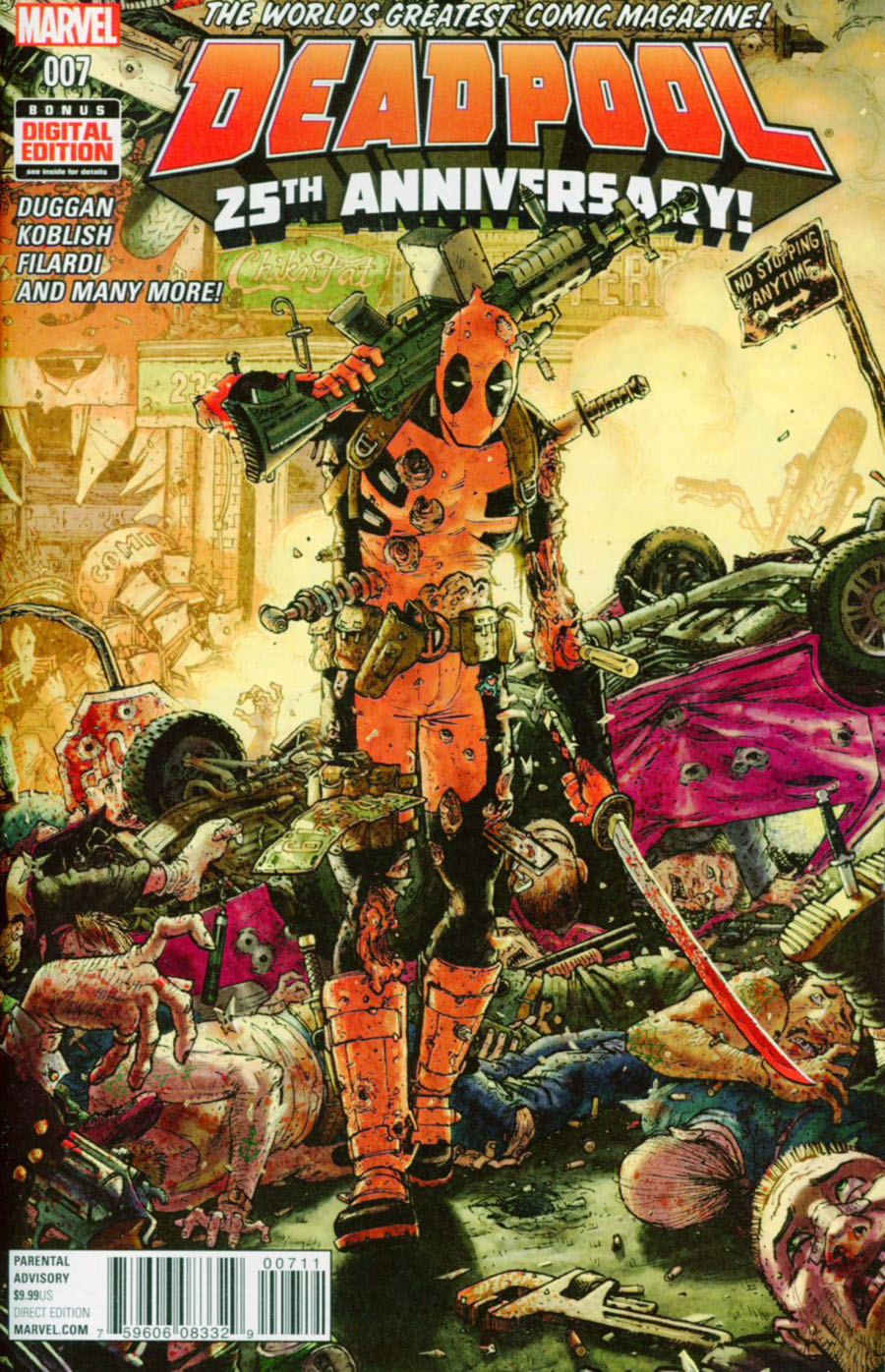 Deadpool Vol 5 #7 Cover A Regular Tony Moore Cover
