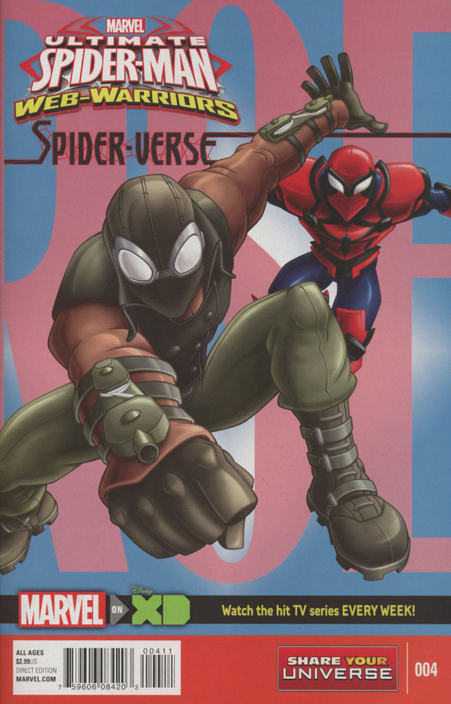 Marvel Universe Ultimate Spider-Man Spider-Verse #4
