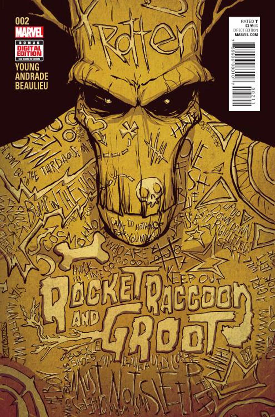 Rocket Raccoon And Groot #2 Cover A Regular Skottie Young Cover