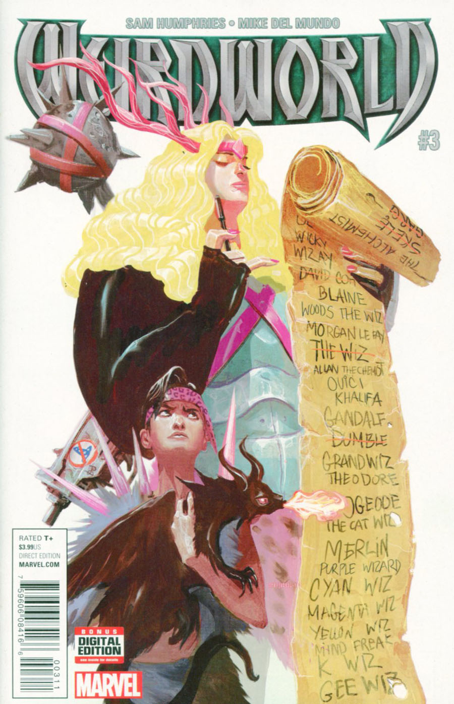 Weirdworld Vol 2 #3 Cover A Regular Mike Del Mundo Cover