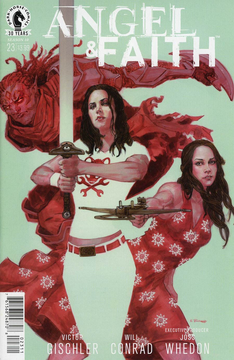 Angel And Faith Season 10 #23 Cover A Regular Scott Fischer Cover