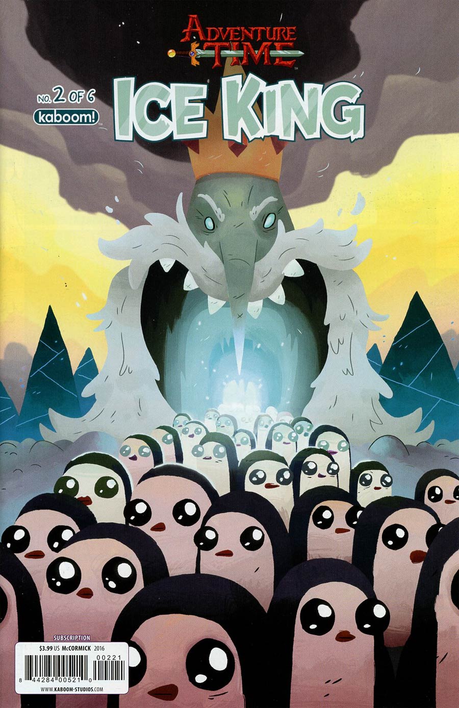 Adventure Time Ice King #2 Cover B Variant Joey McCormick Subscription Cover