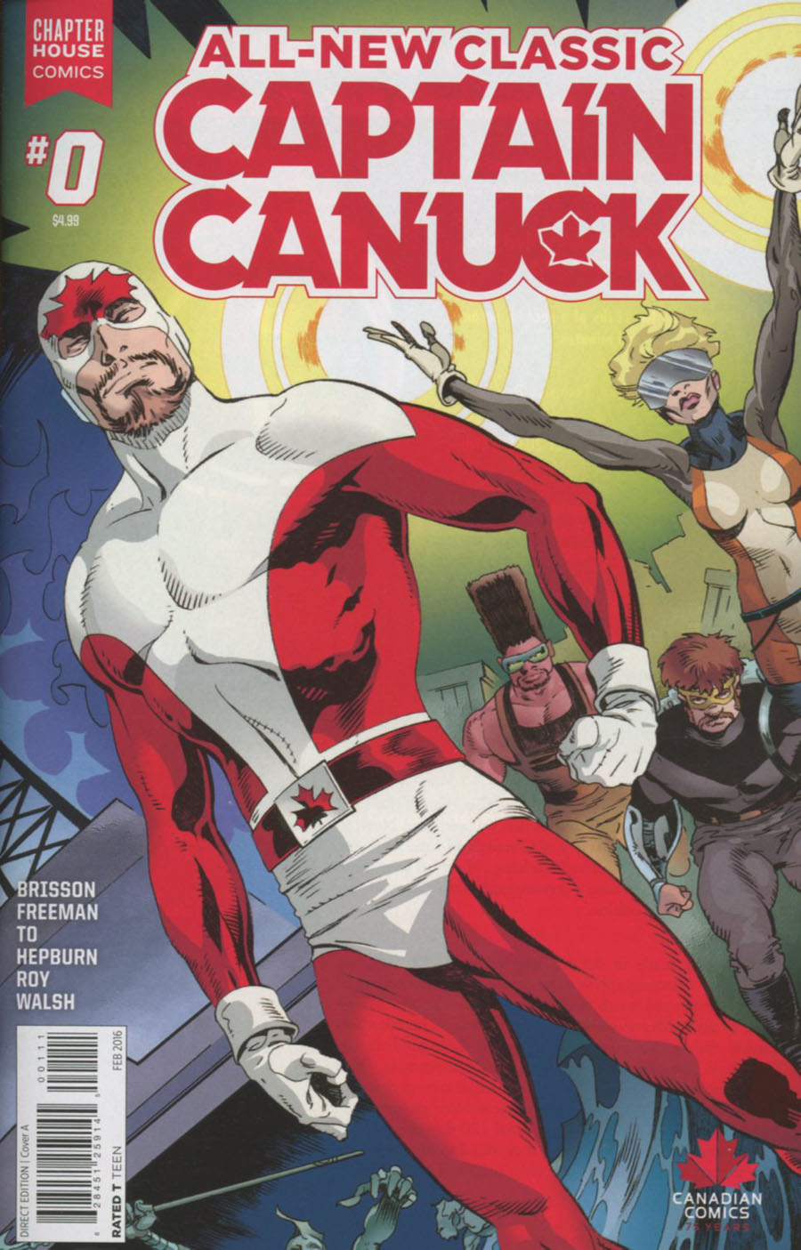 All-New Classic Captain Canuck #0 Cover A Regular George Freeman Cover