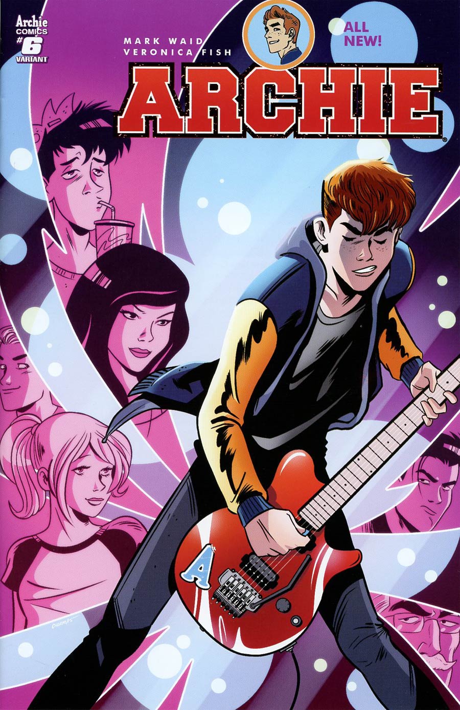Archie Vol 2 #6 Cover B Variant Derek Charm Cover