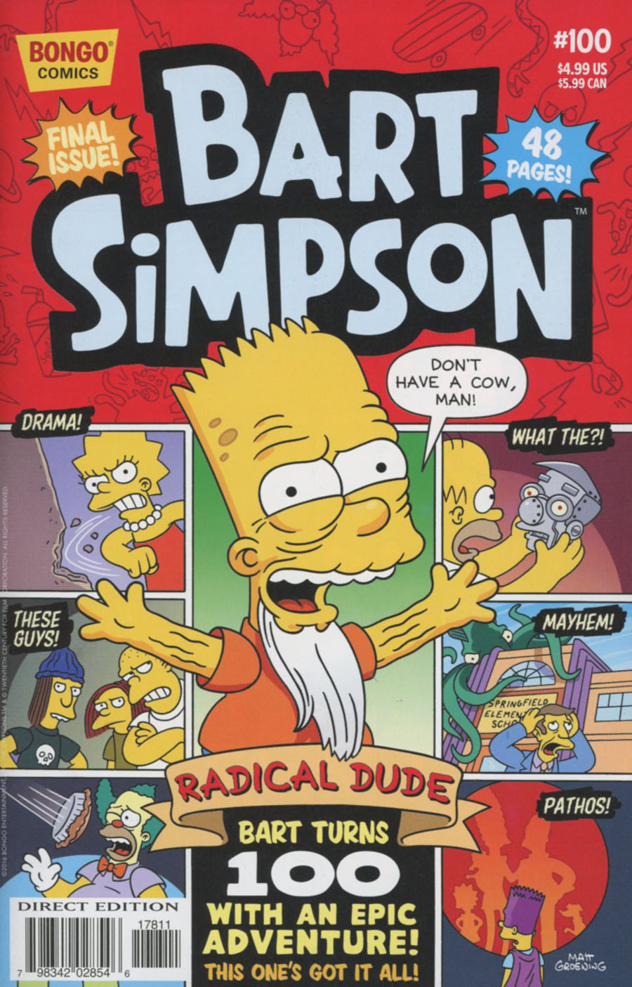 Bart Simpson Comics #100