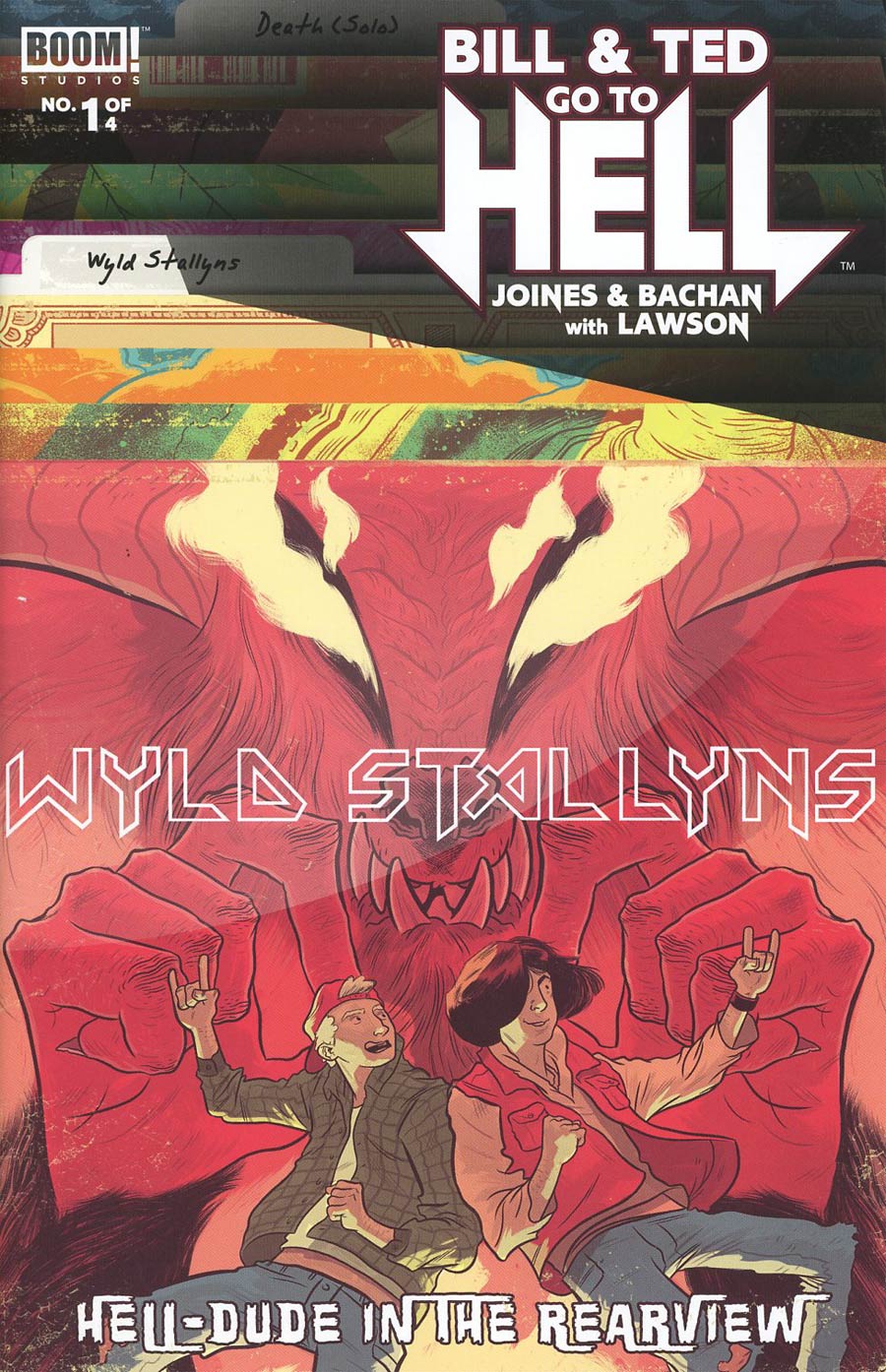 Bill & Ted Go To Hell #1 Cover B Variant Logan Faerber Subscription Cover