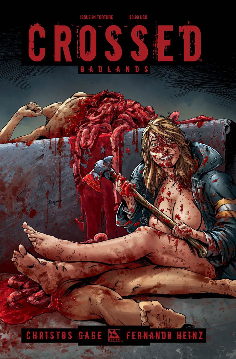 Crossed Badlands #94 Cover B Torture Cover