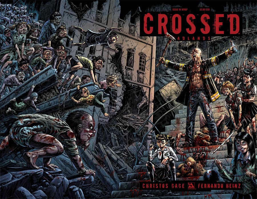 Crossed Badlands #94 Cover C Wraparound Cover