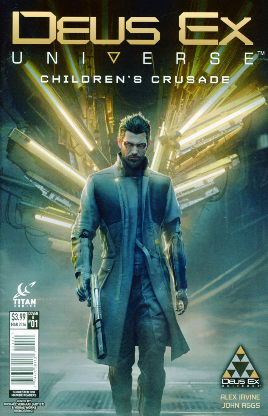 Deus Ex Universe Childrens Crusade #1 Cover B Variant Game Art Cover