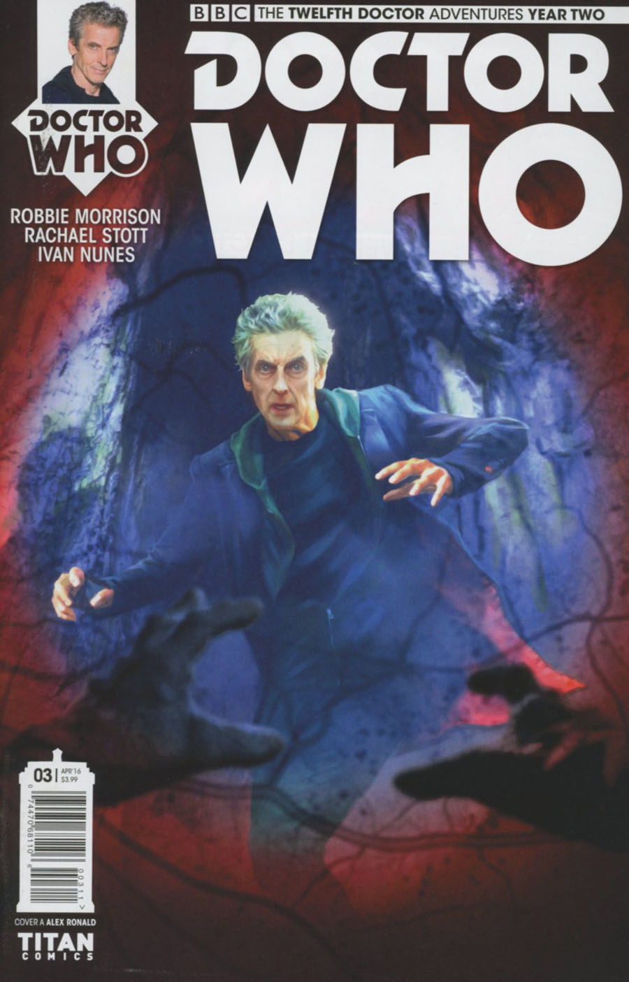 Doctor Who 12th Doctor Year Two #3 Cover A Regular Alex Ronald Cover