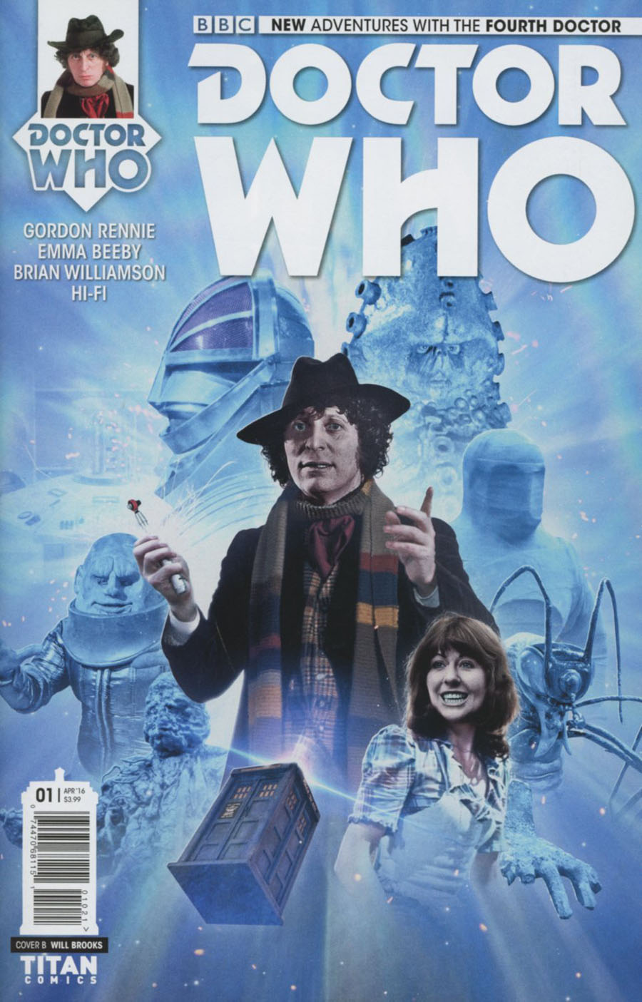 Doctor Who 4th Doctor #1 Cover B Variant Photo Subscription Cover