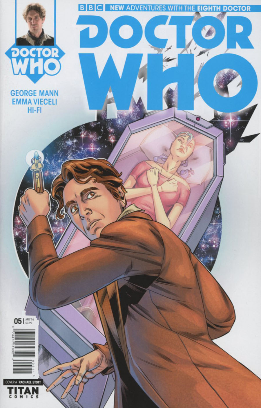 Doctor Who 8th Doctor #5 Cover A Regular Rachael Stott Cover