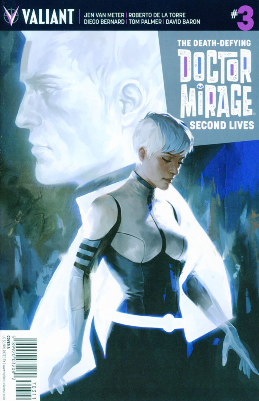 Death-Defying Doctor Mirage Second Lives #3 Cover A Regular Jelena Kevic-Djurdjevic Cover