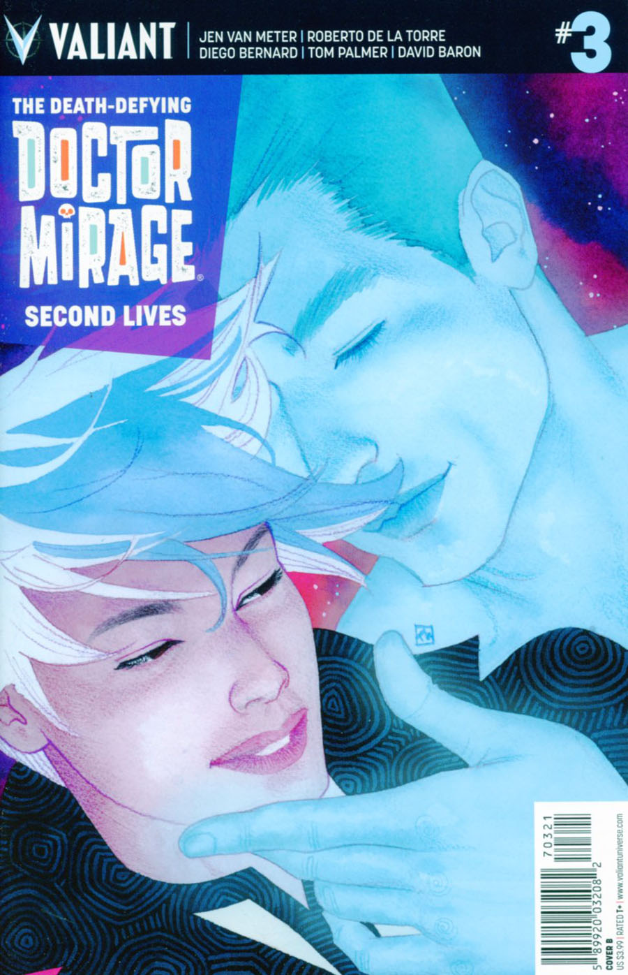 Death-Defying Doctor Mirage Second Lives #3 Cover B Variant Kevin Wada Cover