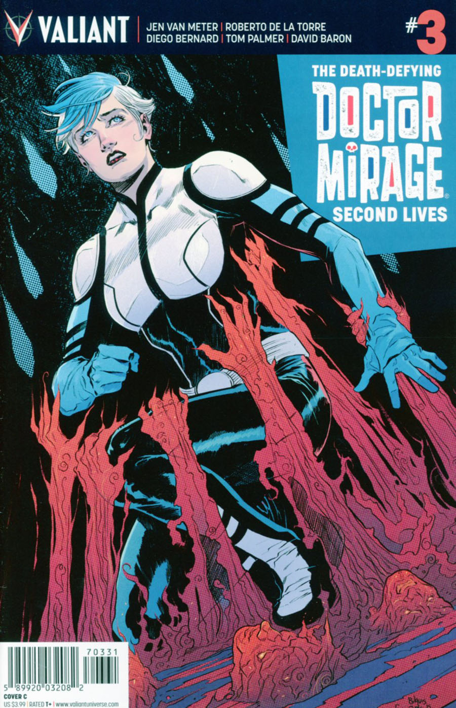 Death-Defying Doctor Mirage Second Lives #3 Cover C Variant Bilquis Evely Cover