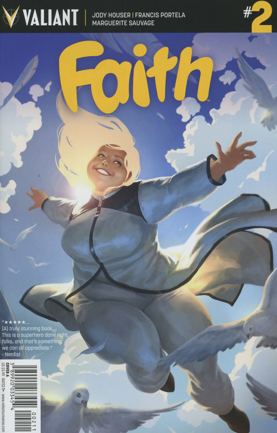 Faith (Valiant Entertainment) #2 Cover A Regular Jelena Kevic-Djurdjevic Cover